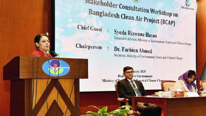 Rizwana for well-defined action plan to check air pollution